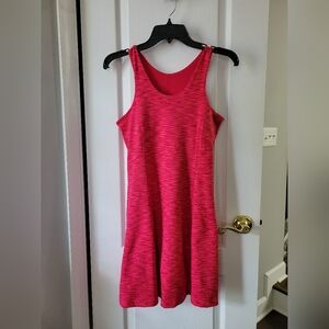 Outdoor Voices Flow Circle Back Dress in Rose Garden Size Medium